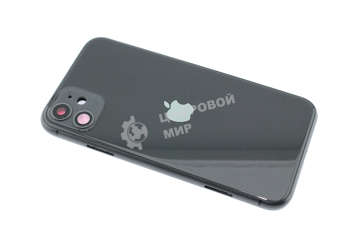 Задняя крышка (корпус) в сборе с рамкой для Apple iPhone 11 черный