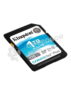 Флеш карта Kingston 1Tb SDXC Canvas Go Plus 170R C10 UHS-I U3 V30/Kingston 1Tb SDXC Canvas Go Plus 170R C10 UHS-I U3 V30
