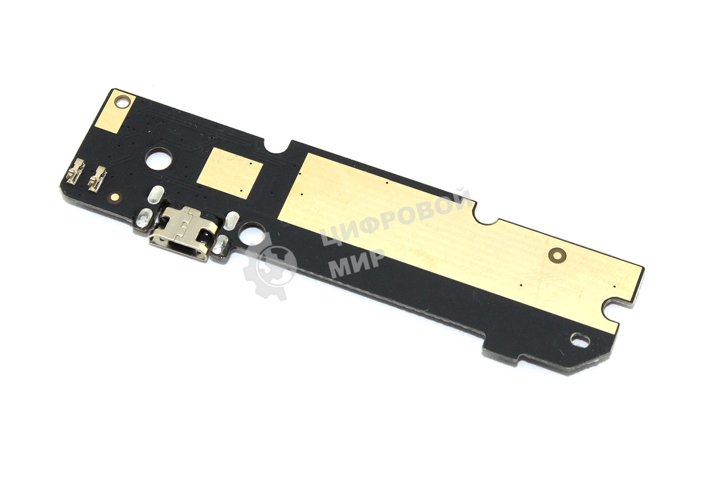 Нижняя плата (шлейф) с разъемом зарядки, разъемом SIM, микрофоном для Xiaomi Redmi Note 13 Pro 5G