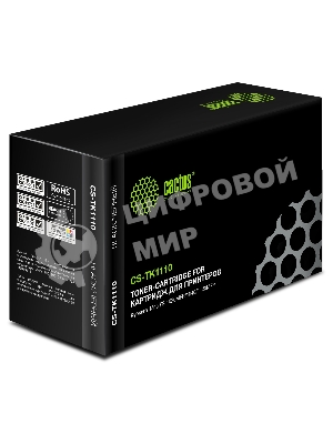 Картридж лазерный Cactus CS-TK1110BK черный (2500 стр.) для Kyocera Mita FS 1020MFP/1040/1120MFP