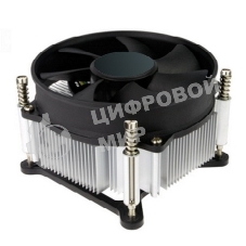 Кулер для процессора ACD серебристый, 90 мм, алюминий, 2400 об/мин, 31.6 дБ, 4 pin, 95 Вт, 60 мм OEM
