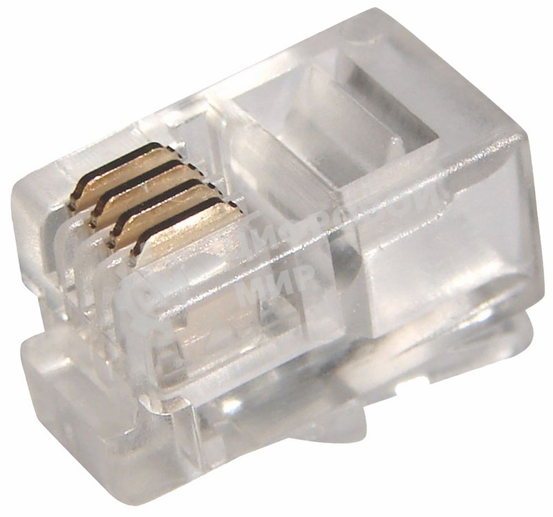 Телефонный разъем Rexant RJ-9(4P4C)