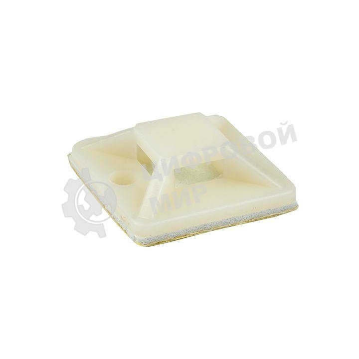 Площадка EKF plc-20x20 самоклеящаяся (20х20 мм.) белая (100 шт.) EKF PROxima