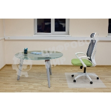 Коврик напольный Бюрократ 1019202 прямоугольный для паркета/ламината вспененный PP 120х90 см