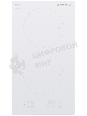 Индукционная варочная панель Maunfeld EVI.292-WH, конфорок: 2 шт., закаленное стекло, независимая, белый