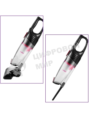 Вертикальный ылесос Kitfort KT-597-1 600Вт черный/красный