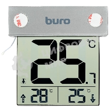 Термометр Buro P-6041 серебристый