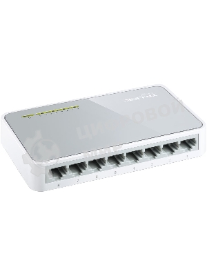 Коммутатор TP-Link SOHO TL-SF1008D Коммутатор 8-port 10/100M mini Desktop Switch, 8 10/100M RJ45 ports, Plastic case