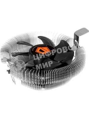 Кулер Cooler ID-Cooling DK-01S серебристый/черный 80мм алюминий 2200rpm 24db 3-pin 65W