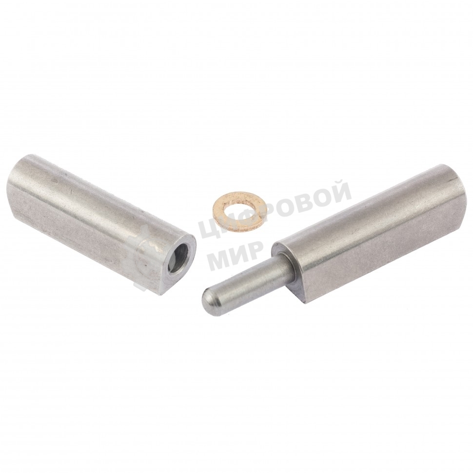 Петля каплевидная Сибртех 16 х 120 мм с латунной шайбой