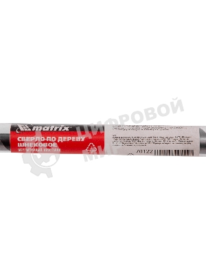 Сверло Matrix по дереву шнековое, 14x460 мм, 6-гранный хвостовик