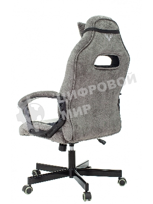 Кресло Бюрократ VIKING 6 KNIGHT B FABRIC черный, ткань, 120 кг, механизм качания