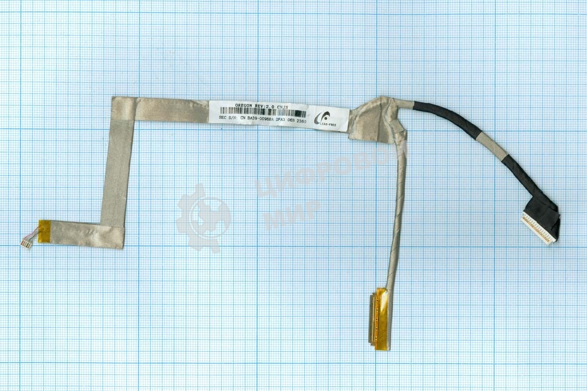 Шлейф матрицы для ноутбука Samsung N230 7650230