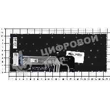 Клавиатура для ноутбука Lenovo Yoga Slim 7 Carbon 13ITL5, белая