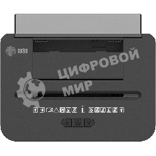 Шредер Cactus CS-SH-D8 с автоподачей (секр.P-4) фрагменты 150лист. 24лтр. скобы пл.карты