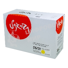 Картридж лазерный Sakura CRG723Y для Canon LBP7700/7750C/7753/7754, желтый, 8500 к.