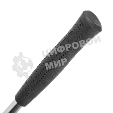 Молоток-гвоздодер Sparta 450 г, круглый боек, металлическая трубчатая обрезиненная рукоятка
