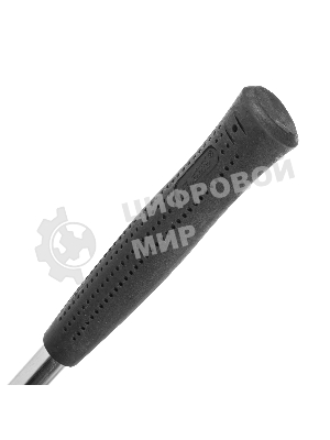 Молоток-гвоздодер Sparta 450 г, круглый боек, металлическая трубчатая обрезиненная рукоятка