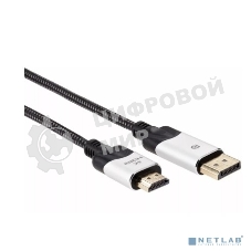 Кабель-переходник VCOM CG608M-1.8M DisplayPort M-> HDMI M 4K@60Hz 1,5 м VCOM (CG608M-1.8M)