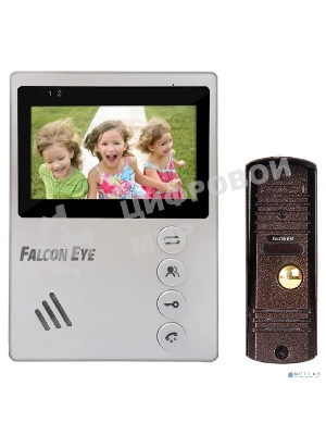 Комплект видеодомофона KIT- VISTA дисплей 4