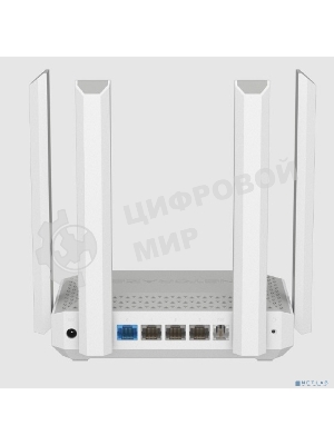 Гигабитный интернет-центр Netcraze Hopper DSL (NC-3611) с Mesh Wi-Fi 6 AX3000, 4-портовым Smart-коммутатором, портами DSL и USB 3.0