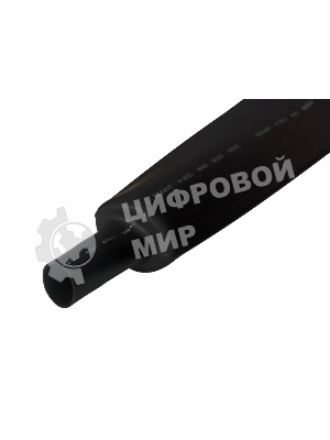 Трубка термоусадочная Rexant 30.0/15.0 1м черный