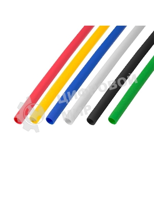 Термоусаживаемые трубки Rexant 4,0/2,0 мм, набор пять цветов, упаковка 50 шт. по 1 м