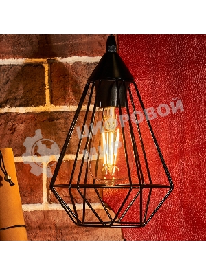 Лампа светодиодная филаментная Rexant Груша ST64 11.5 Вт 1380 Лм 2700K E27 прозрачная колба