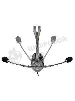 Гарнитура Logitech H111 чёрный, проводная, 3.5 мм