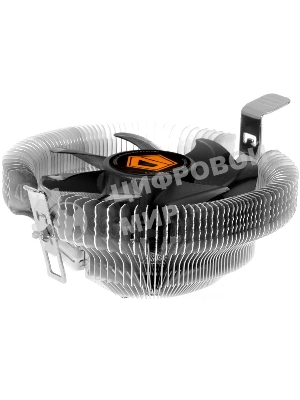 Кулер Cooler ID-Cooling DK-01S серебристый/черный 80мм алюминий 2200rpm 24db 3-pin 65W