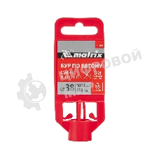 Бур по бетону Matrix, 38 х 1000 мм, SDS MAX c крестовой пластиной