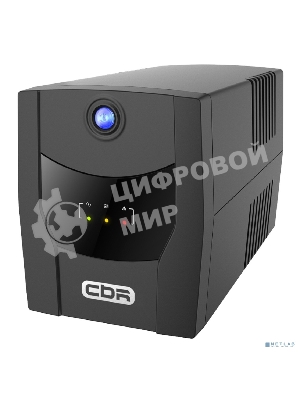 Источник бесперебойного питания CBR QTM-1500T-4F-LCUC Line Interactive 1500VA/900W 9Ah12V 4 x Shuko, HID-USB, RJ45/11