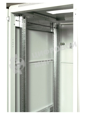 Шкаф телеком. напольный 42U (600x800) дверь металл (ШТК-М-42.6.8-3ААА) (3 коробки)