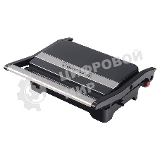 Гриль-пресс электрический Endever Grillmaster 119, черный/металлик