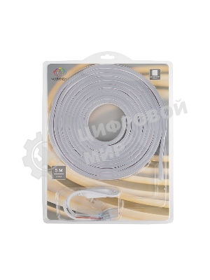 Гибкий неон Neon-night LED SMD 8х16 мм, двухсторонний, теплый белый, 120 LED/м, 5 м