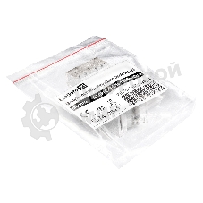 Модуль-вставка Keystone Jack RJ-45 ExeGate KJ-8P8C-U-C5e-180SH-Dual (Кат.5e, неэкранированная, 180 градусов, со шторками, IDC Krone/110)
