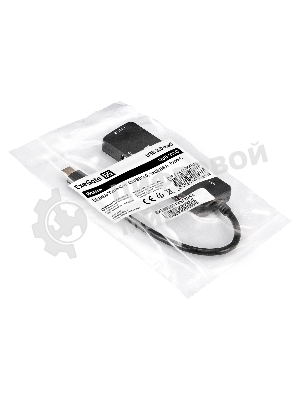 USB-концентратор 4-в-1 ExeGate DUB-211C (кабель-адаптер USB3.0 Type-C --> 2xUSB2.0, 1xUSB3.0 (5Gb/s), Type-C DATA (480MB/s), Plug&Play, черный)