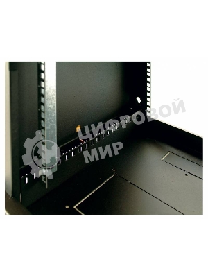 Шкаф телекоммуникационный настенный разборный 9U (600х650) дверь металл, ШРН-Э-9.650.1