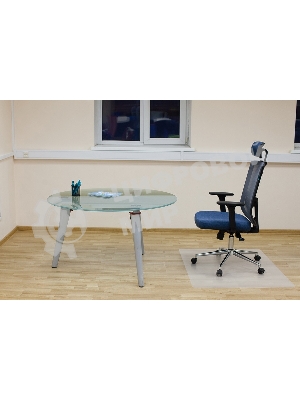 Коврик напольный Бюрократ 1019202 прямоугольный для паркета/ламината вспененный PP 120х90 см