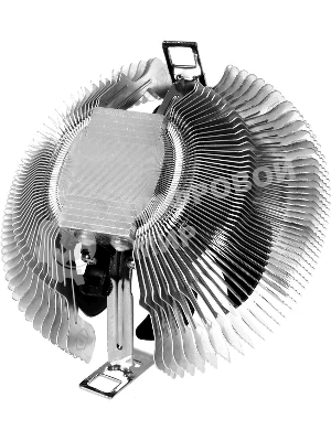 Кулер Cooler ID-Cooling DK-01S серебристый/черный 80мм алюминий 2200rpm 24db 3-pin 65W