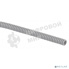 Труба гофрированная ПВХ ЭРА (серый) d 40 мм с зонд. легкая 25 м (10)