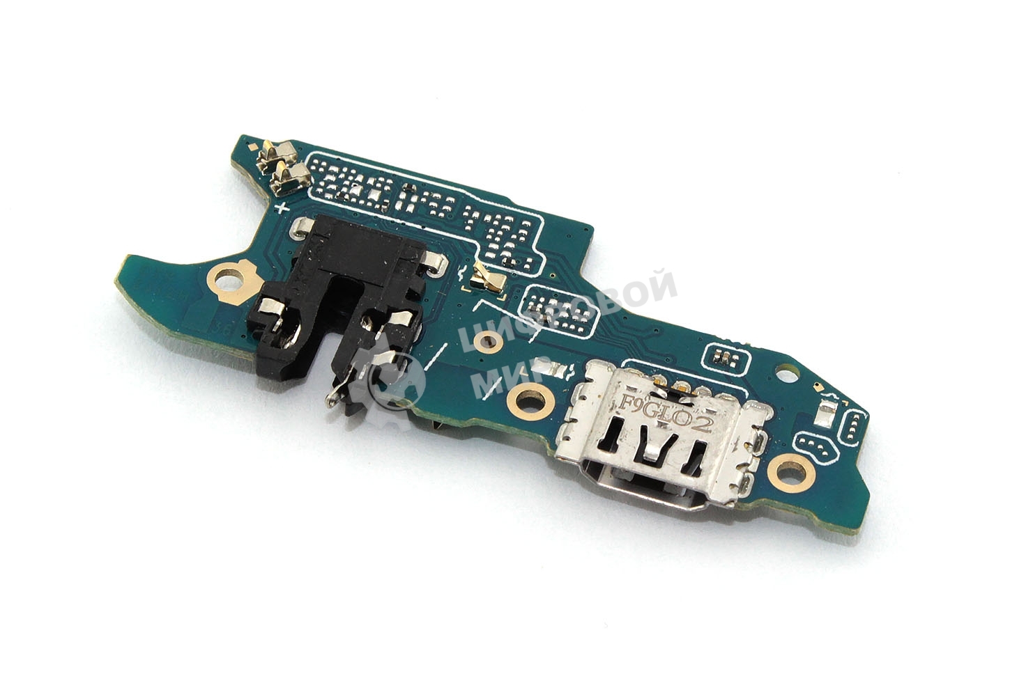 Шлейф (нижняя плата) с разъемом зарядки и микрофоном для OPPO A17