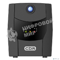 Источник бесперебойного питания CBR QTM-1500T-4F-LCUC Line Interactive 1500VA/900W 9Ah12V 4 x Shuko, HID-USB, RJ45/11