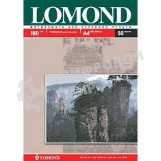 Бумага Lomond 0102065 A4/180г/м2/50л. глянцеваядля струйной печати до 2880dpi hv