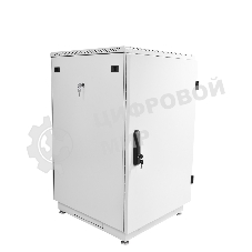Шкаф телекоммуникационный напольный 18U (600x600) дверь металл (2 места), ШТК-М-18.6.6-3ААА