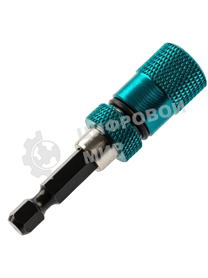 Адаптер для бит Gross с ограничителем и двойным магнитом, 1/4