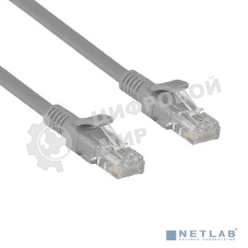 Патч-корд Exegate UTP-RJ45-RJ45-5e-CU-30M-GY, UTP, cat.5e, 30м, медь, серый