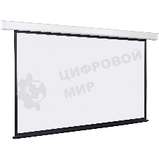 Экран с электроприводом Lumien Eco Control 177x80 см (раб. область 169х272 см) Matte White черная кайма по периметру 16:9