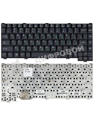 Клавиатура для ноутбука HP Compaq Presario 1200 1600 черная