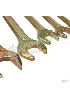 Набор ключей рожковых Rexant (6х7-16х17 мм), 6 шт., желтый цинк